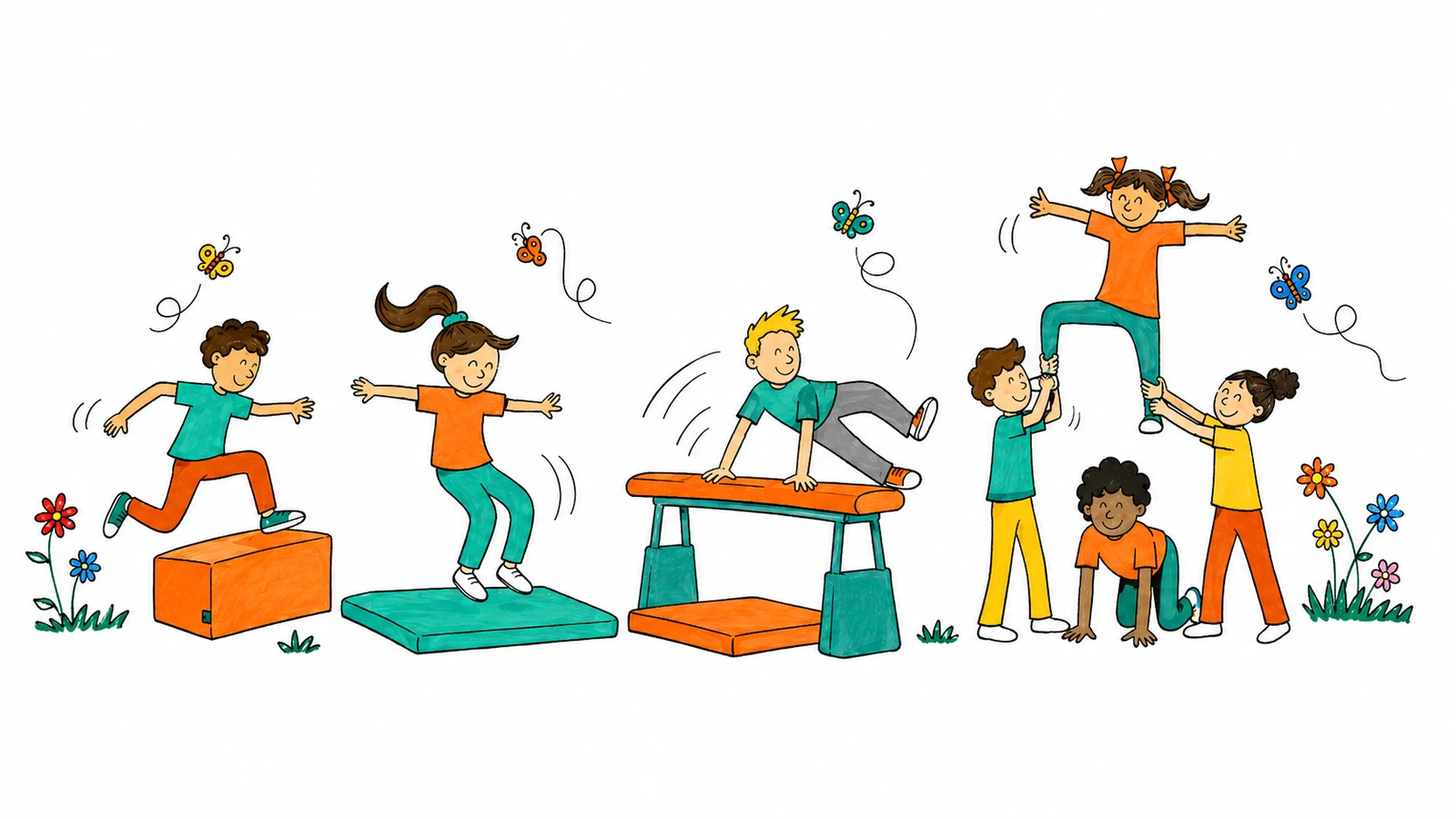 Parkour baix i figura d’acrosport