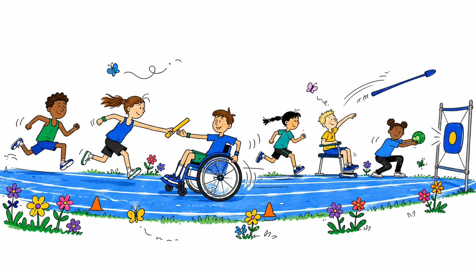 Atletisme accessible amb relleus
